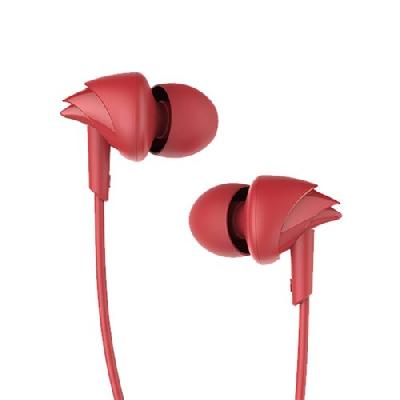White BoAt Bass Heads 100 Wired Earphones