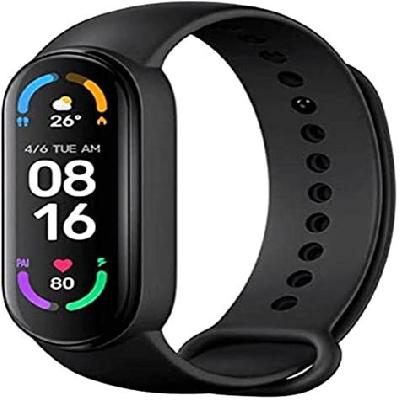 Xiaomi Mi Smart Band 6- Larger 1.56 AMOLED Screen- SpO2 Tracking- Continuous HR-