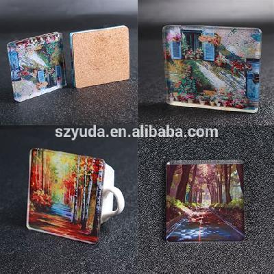 Glass Coaster UV Printing Services