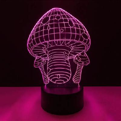 Mushroom LED Night Lamp