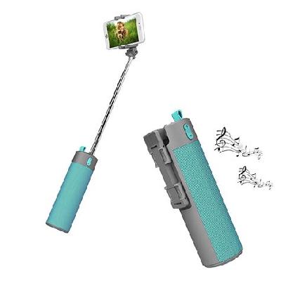 Wireless Speaker With Selfie Stick