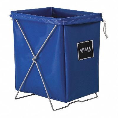A029 Royal Blue Double Decker Hamper Box
