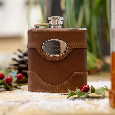 Leather Hip Flask