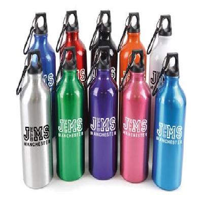 Sports Bottle Aluminium Bottle With Carabiner