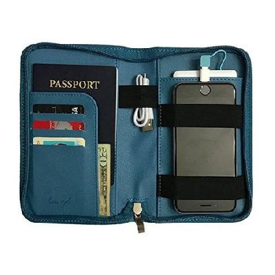 TGZ-171 Quest Passport Holder With Power Bank