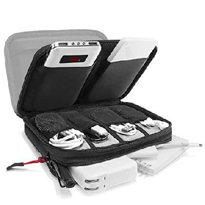 TGZ-189 Power Bank Organizer With Zipped Pouch