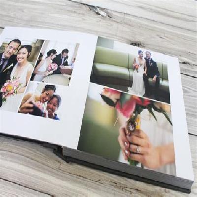 Flush Mount Wedding Photo Album