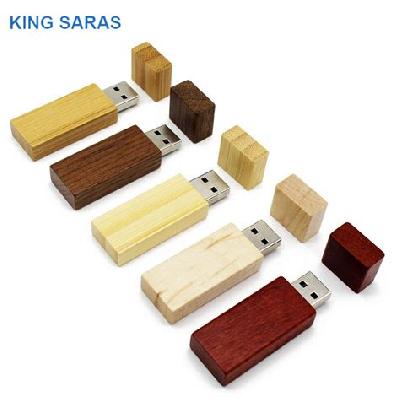 32GB USB 2.0 Wooden Pen Drive