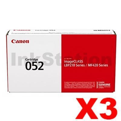 Canon 052 Black Genuine Toner Cartridge