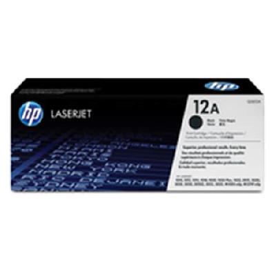 HP 12A Black Original Laser Jet Toner Cartridge