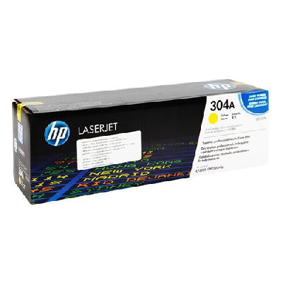 HP 304A Yellow Original Laser Jet Toner Cartridge