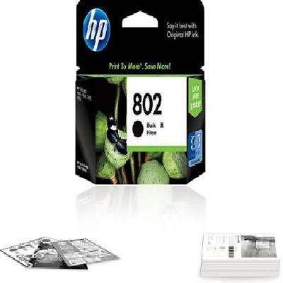 HP 802 Black Original Ink Cartridge