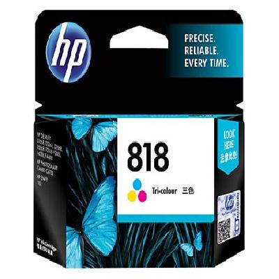 HP 818 Tri Colour Ink Cartridge