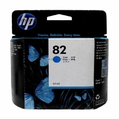 HP 82 Cyan Design Jet Ink Cartridge