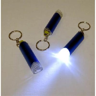 Colorful Multi Color LED Light Key Chain