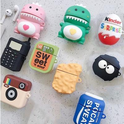 Apple Airpords Pro Protective Silicone Case With Hanging Clip