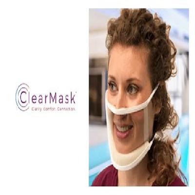 Leaf Transparent Face Mask