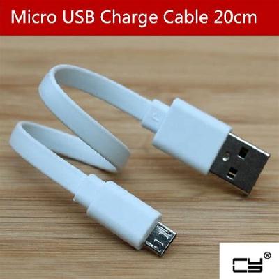 Power Bank Micro USB Cable 20cm Charging Cable For Android Mobile Phones 
