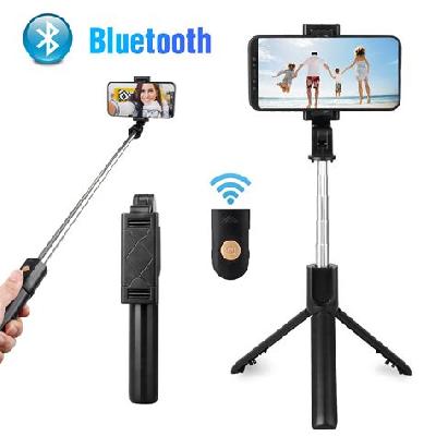 Selfie Stick with Bluetooth Remote for Smartphones