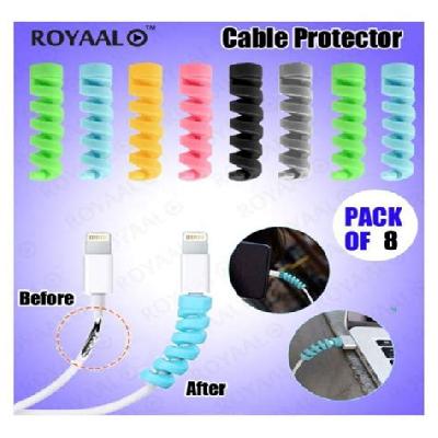 Spiral Charger Cable Protector Data Cable Saver Charging Cord Protective Cable Cover