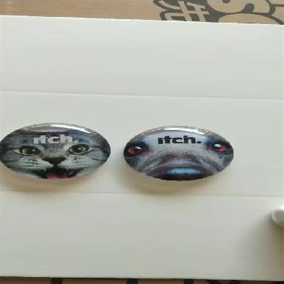 Glass Fridge Magnet GF-01