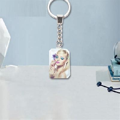 Sublimation Crystal Keychain