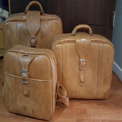 3 Piece Leather Combo Gift Set