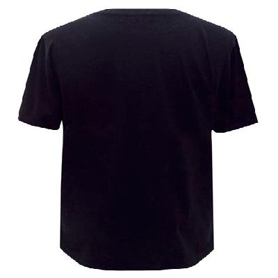Black Men Cotton T-Shirt