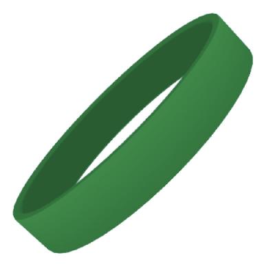 Green Silicon Wrist Band