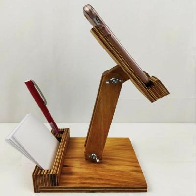 Promotional Wooden Mobile Stand