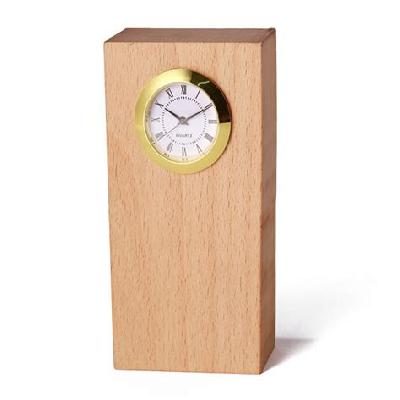Wooden Desktop Clock Mobile Stand