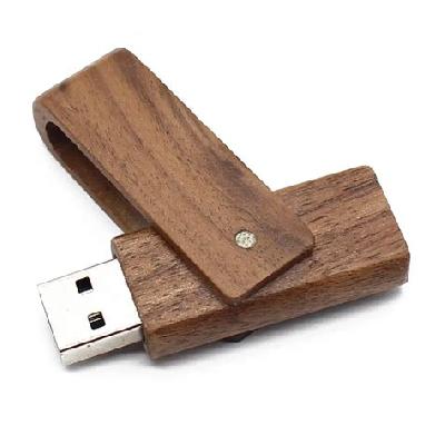 Wooden Head Pen Drive