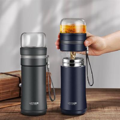 Brew N Go Vacuum Flask: With Tea Fruit Infuser 500ml