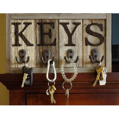 Wooden Key Chain Holder