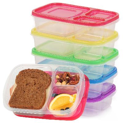 Zippy Delight: 4 Container Lunch Box (Plastic Containers)