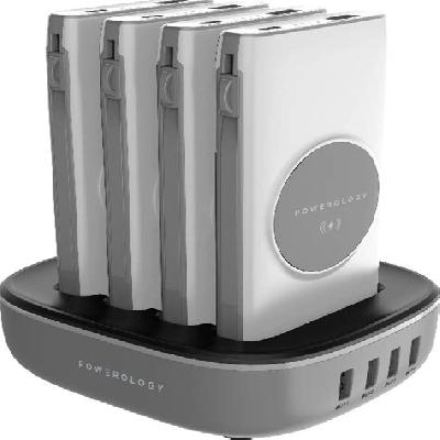 Advertising Wireless Power Bank Station