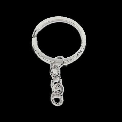 Transparent Plastic Key Chain