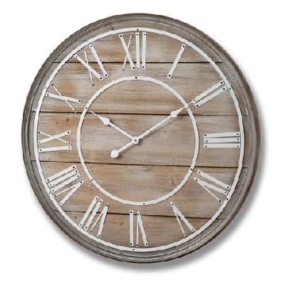 Wall Clock - Wooden Finish