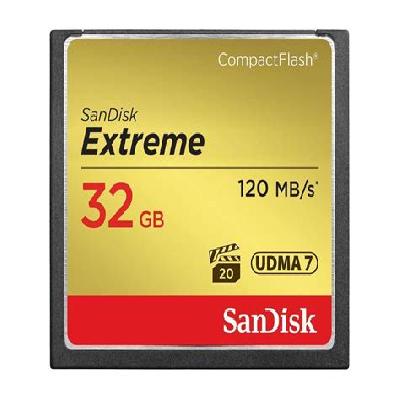 32GB Sandisk Extreme Compact Flash card