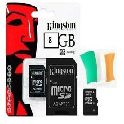 Kingston MicroSD Memory Card 8 GB and 16 GB