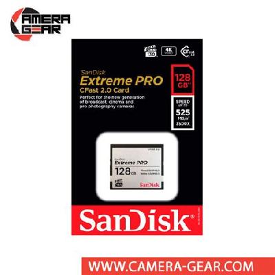 Sandisk 128gb Extreme Pro Cfast 2.0 Memory Card