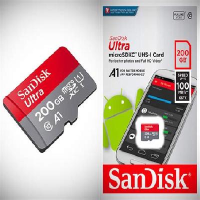 Sandisk 200 GB Ultra microSD UHS-I Card