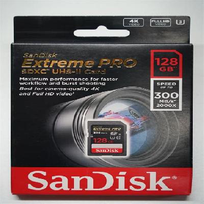 Sandisk 32gb  300mbps Extreme Pro SD UHS-II Card
