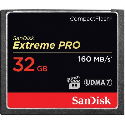 Sandisk 32gb Extreme Pro Compactflash  Memory Card