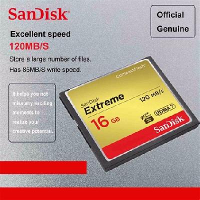 Sandisk 64gb Extreme Compactflash Memory Card