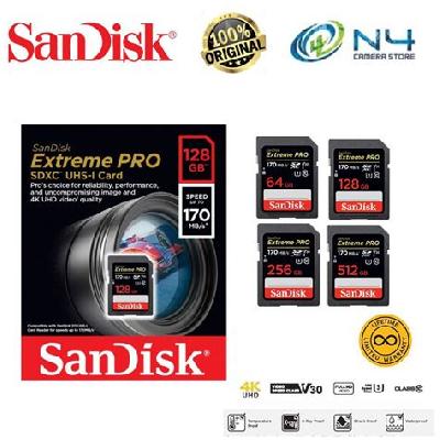 Sandisk Extreme Pro SDXC UHS-I Card