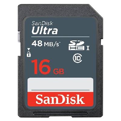 Sandisk SD16GB Ultra SDHC Memory Card