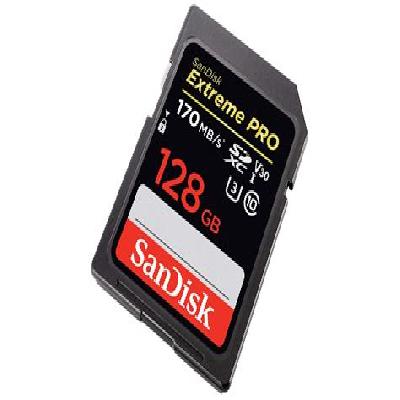 Sandisk Sd 128gb Extreme SDXC UHS-I Memory Card