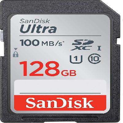 Sandisk Sd 128gb Ultra Sdxc Uhs-i Memory Card