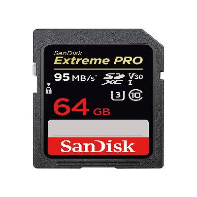 Sandisk Sd 64gb Extreme Pro Sdxc Uhs-i Memory Cards